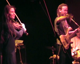 Sylvia Oelkrug mit Jaan Wessman im Waldsee Freiburg